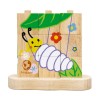 Puzzle Apilable "de oruga a mariposa" 9 piezas